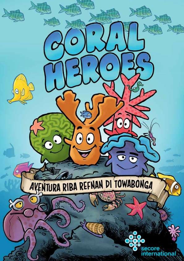 Comic Book Coral Heroes Papiamentu